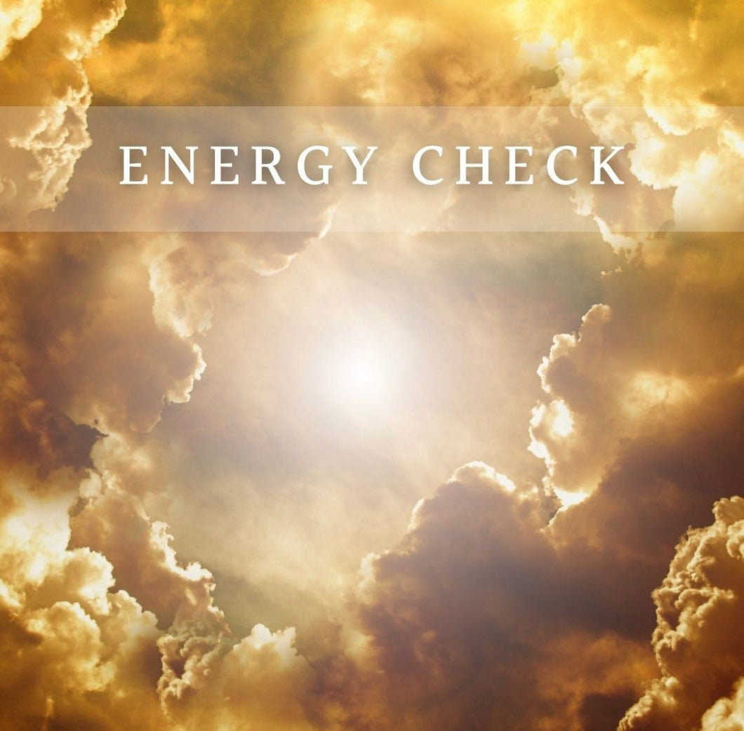 Spiritual Check Service / Energy Reading